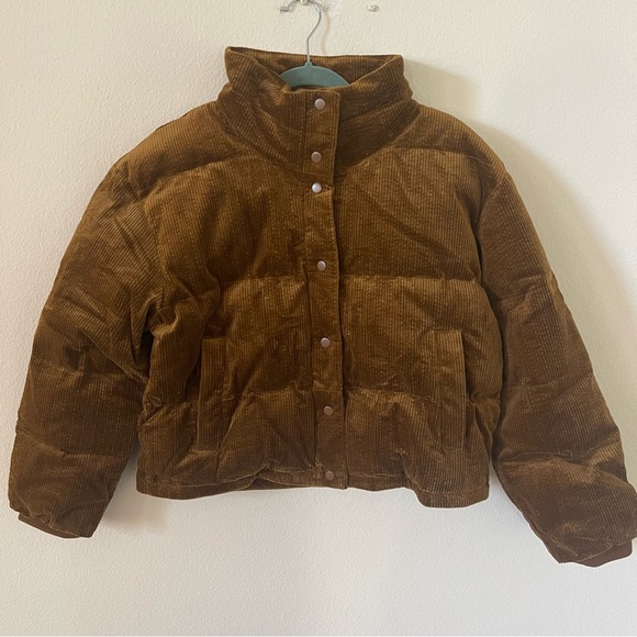 NWT Rails Ezra Corduroy Cropped Puffer Jacket Size L - Picture 5 of 11
